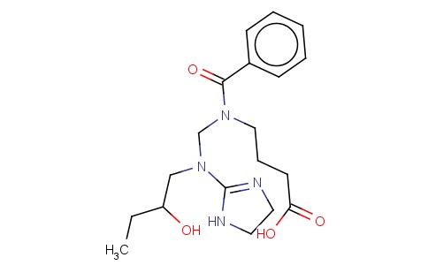 4-(BENZOYL(((4,5-DIHYDRO-1H-IMIDAZOL-2-YL)(2-HYDROXYBUTYL)AMINO)METHYL)AMINO)BUTYRIC ACID